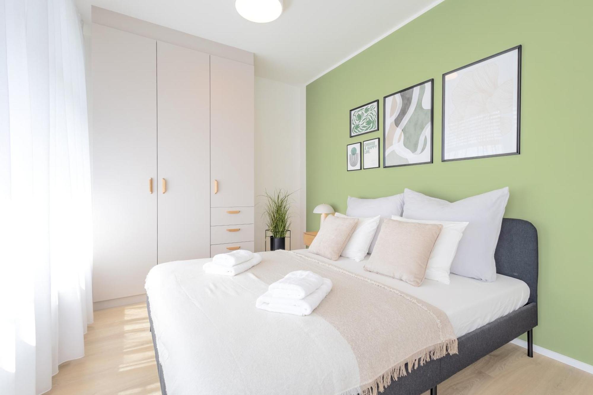 شقة Bright 2Br - 8Th Floor, Balcony, Free Parking - By Gravity براغ المظهر الخارجي الصورة